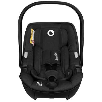 Lionelo - Autostol MOXIE i-Size 40-87 cm Sort Onyx