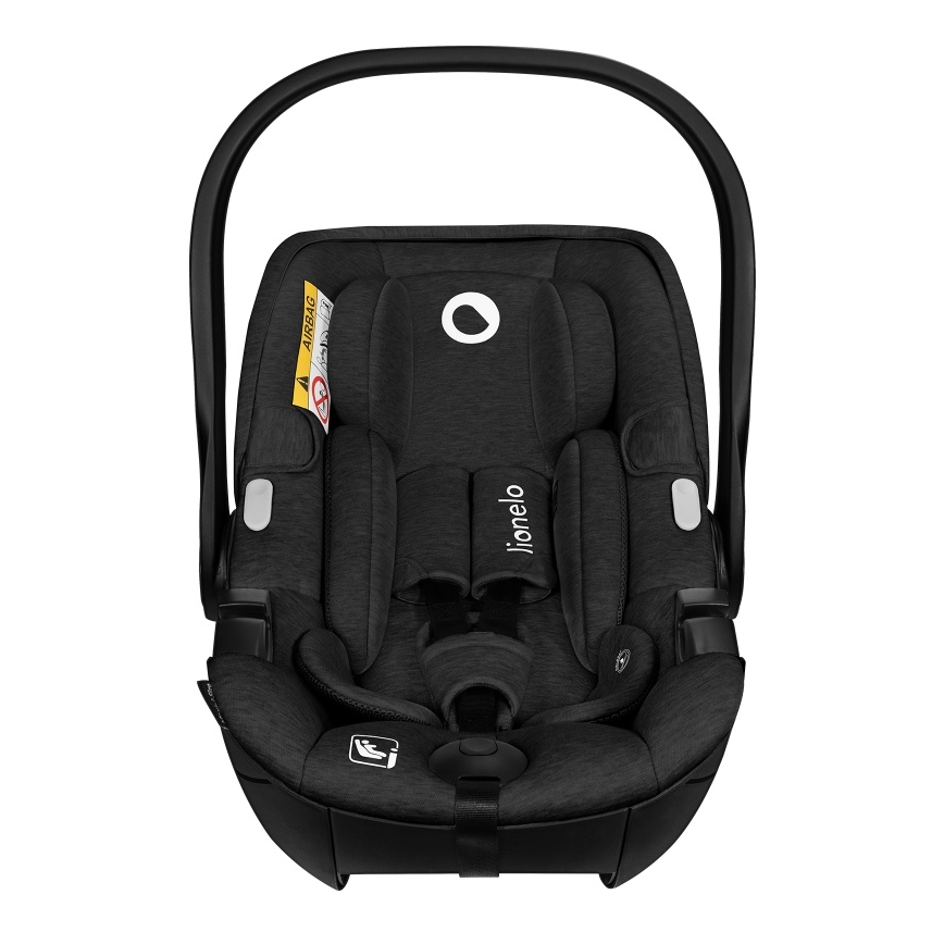 Lionelo - Autostol MOXIE i-Size 40-87 cm Sort Onyx