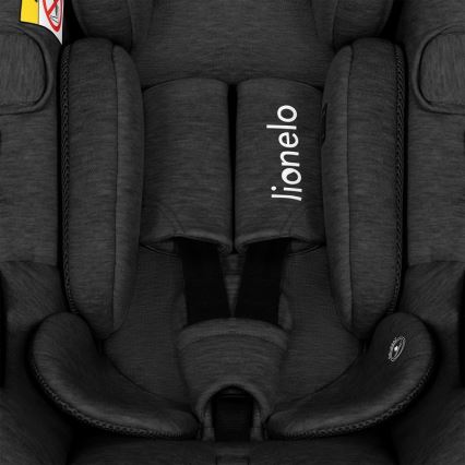 Lionelo - Autostol MOXIE i-Size 40-87 cm Sort Onyx