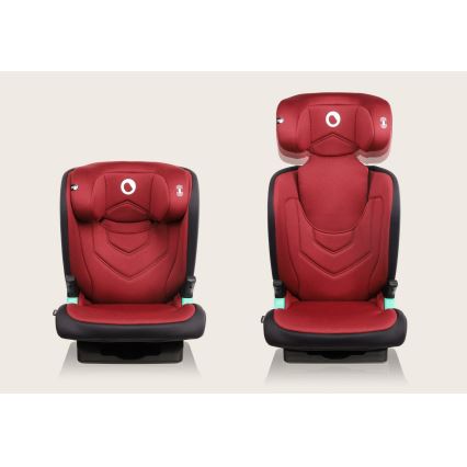 Lionelo - Autostol NEAL i-Size 100-150 cm Bordeaux