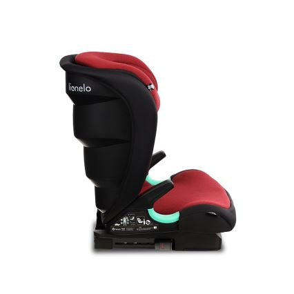 Lionelo - Autostol NEAL i-Size 100-150 cm bordeauxrød