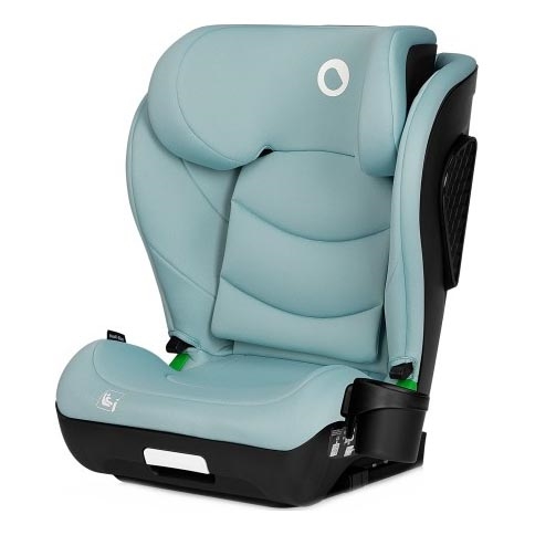 Lionelo - Autostol NEAL i-Size 100-150 cm Grøn Turkis