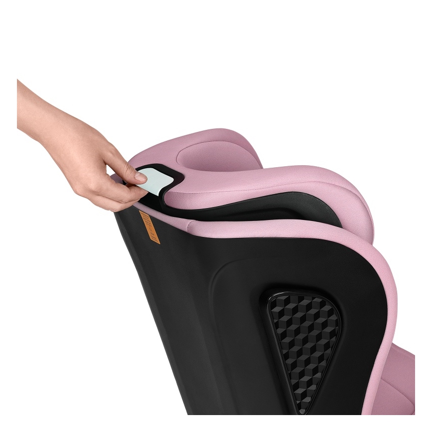 Lionelo - Autostol NEAL i-Size 100-150 cm Pink Lilac