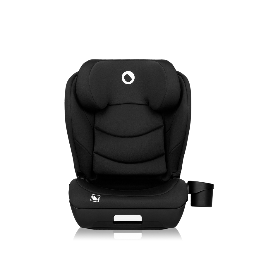 Lionelo - Autostol NEAL i-Size 100-150 cm Sort Carbon
