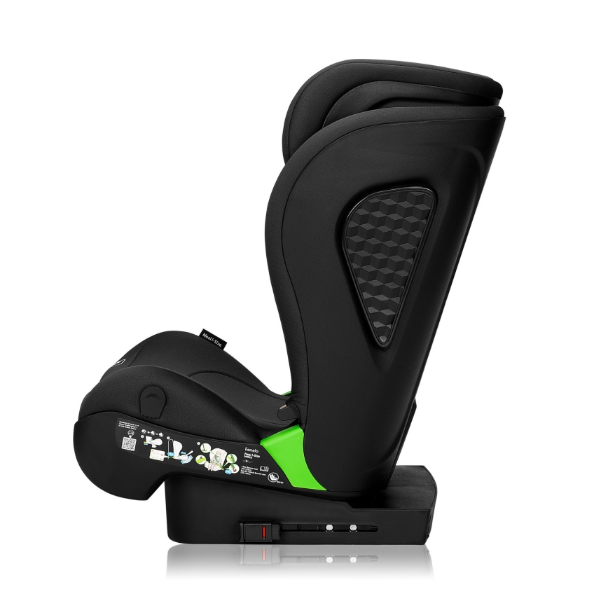 Lionelo - Autostol NEAL i-Size 100-150 cm Sort Carbon