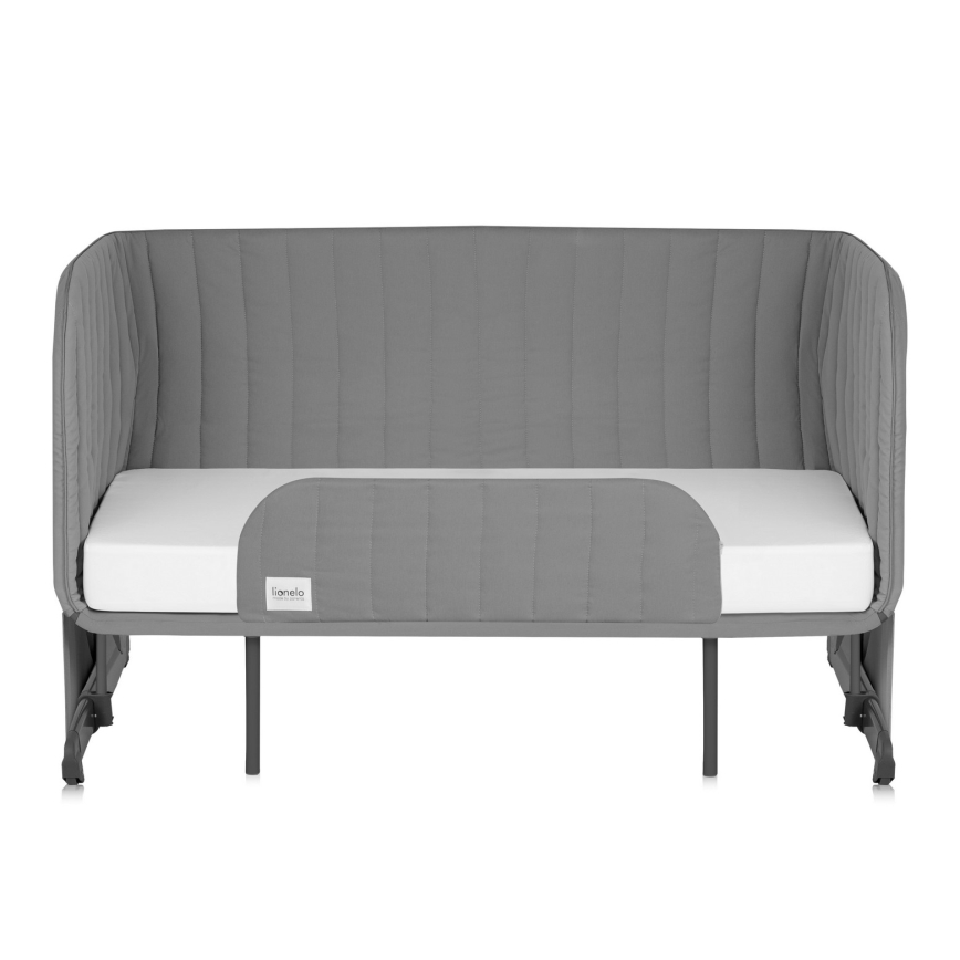 Lionelo - Baby-seng 5-i-1 THOMI PLUS Grå Beton