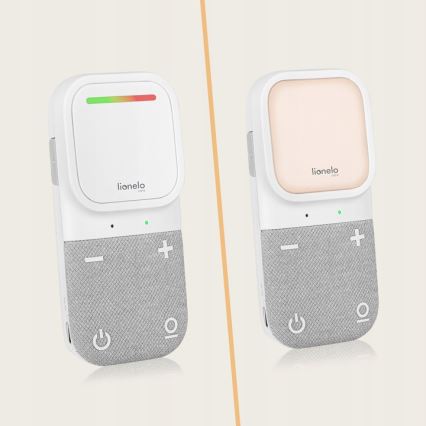 Lionelo - Babyalarm m. lyd trådløs og genopladelig BABYLINE 2.2 5V