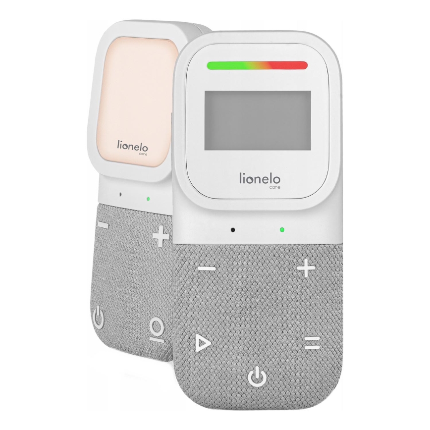 Lionelo - Babyalarm m. lyd trådløs og genopladelig BABYLINE 2.3 5V