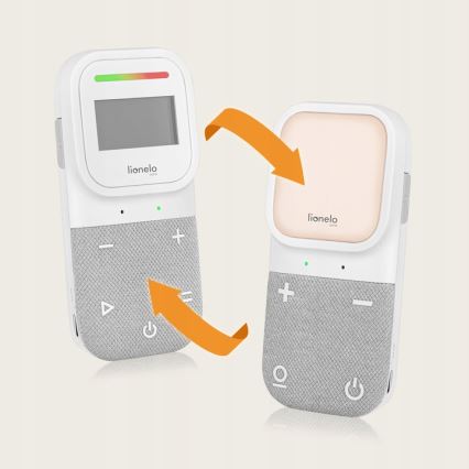 Lionelo - Babyalarm m. lyd trådløs og genopladelig BABYLINE 2.3 5V