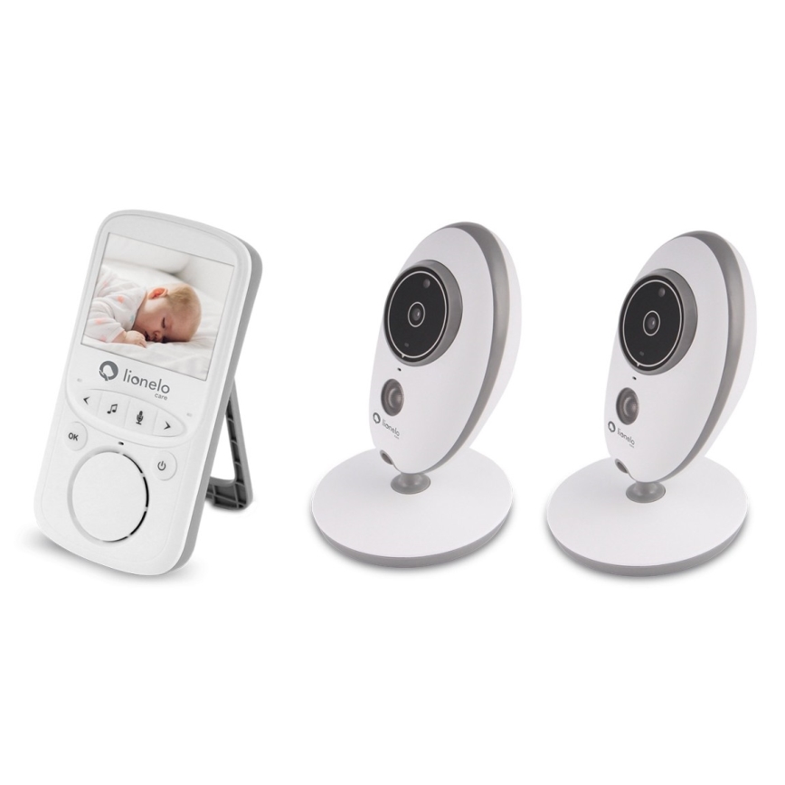 Lionelo - Babyalarm med skærm BABYLINE 5.1 230V 1000 mAh