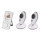 Lionelo - Babyalarm med skærm BABYLINE 5.1 230V 1000 mAh