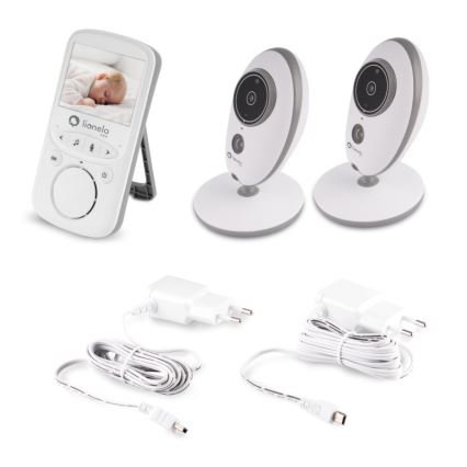 Lionelo - Babyalarm med skærm BABYLINE 5.1 230V 1000 mAh