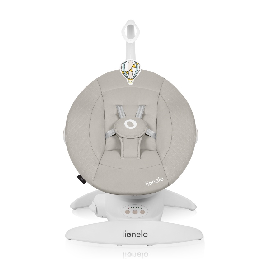 Lionelo - Babygynge med melodi IRIS 4xAA Beige Sand