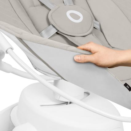 Lionelo - Babygynge med melodi IRIS 4xAA Beige Sand