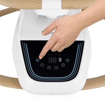 Lionelo - Babygynge med melodi OLIVIA Beige Natur + fjernbetjening