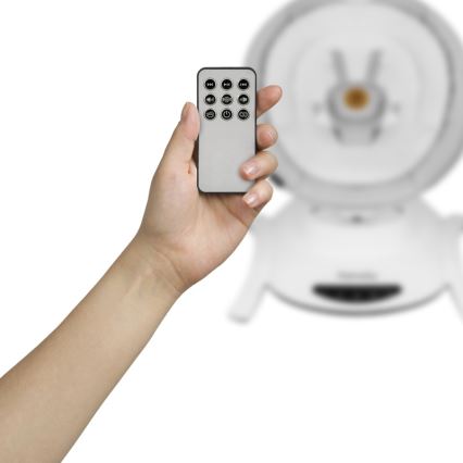 Lionelo - Babygynge med melodier BELLA Grey Concrete + fjernbetjening