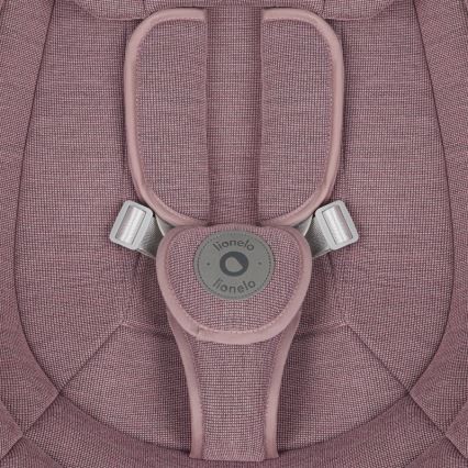 Lionelo - Babygyngestol med melodi BLOSSOM Pink Mauve + fjernbetjening