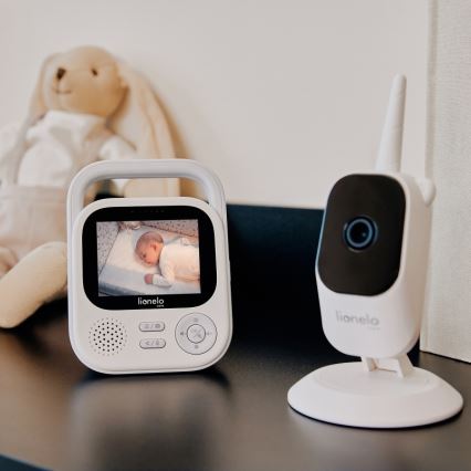 Lionelo - Babymonitor med skærm BABYLINE 3.2 5V 2600 mAh
