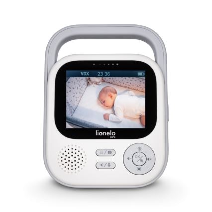 Lionelo - Babymonitor med skærm BABYLINE 3.2 5V 2600 mAh