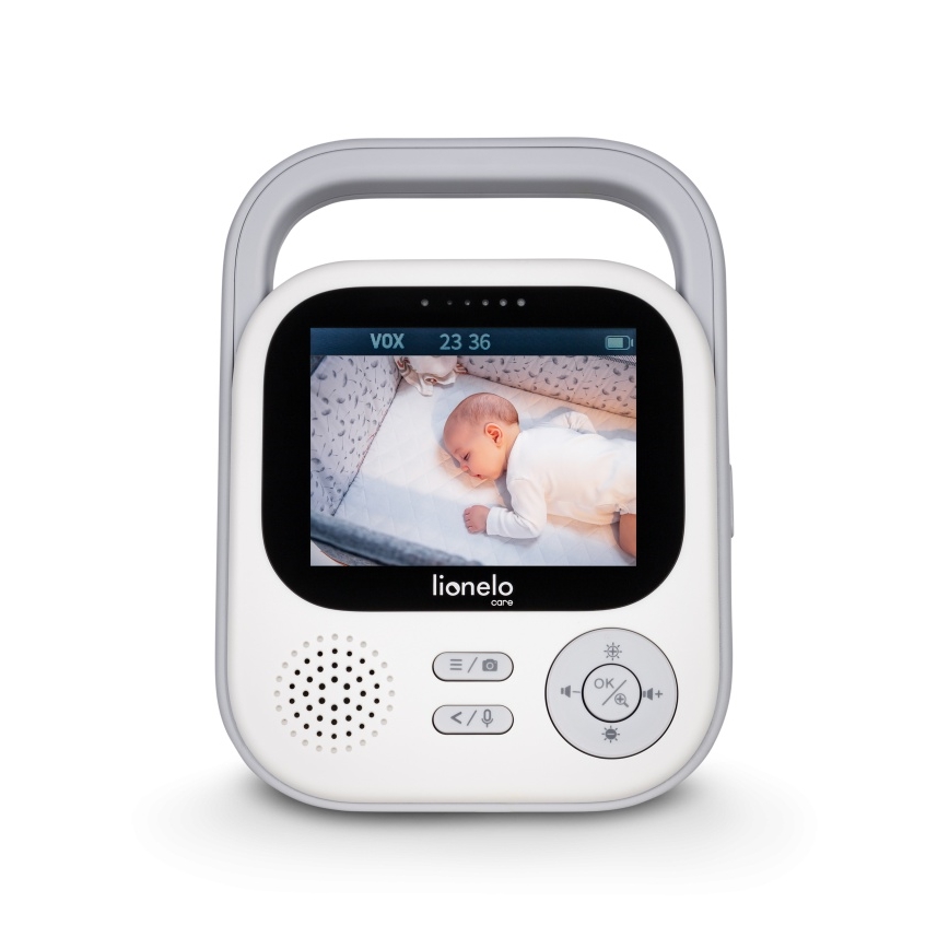 Lionelo - Babymonitor med skærm BABYLINE 3.2 5V 2600 mAh