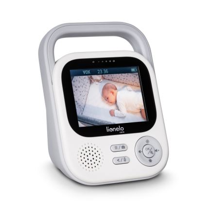 Lionelo - Babymonitor med skærm BABYLINE 3.2 5V 2600 mAh