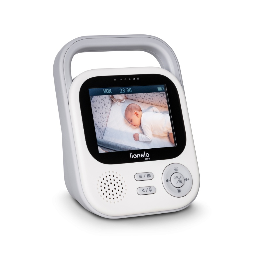 Lionelo - Babymonitor med skærm BABYLINE 3.2 5V 2600 mAh