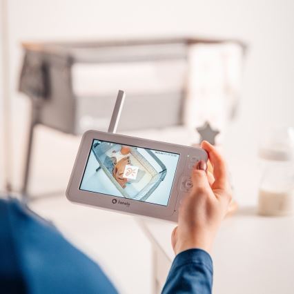 Lionelo - Babymonitor med skærm BABYLINE 6.2 5V 3600 mAh