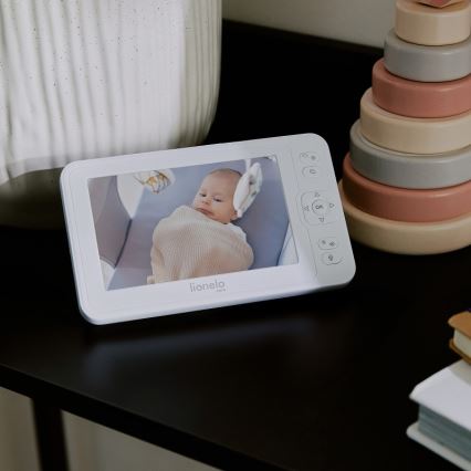 Lionelo - Babymonitor med skærm BABYLINE 8.3 5V 3600 mAh