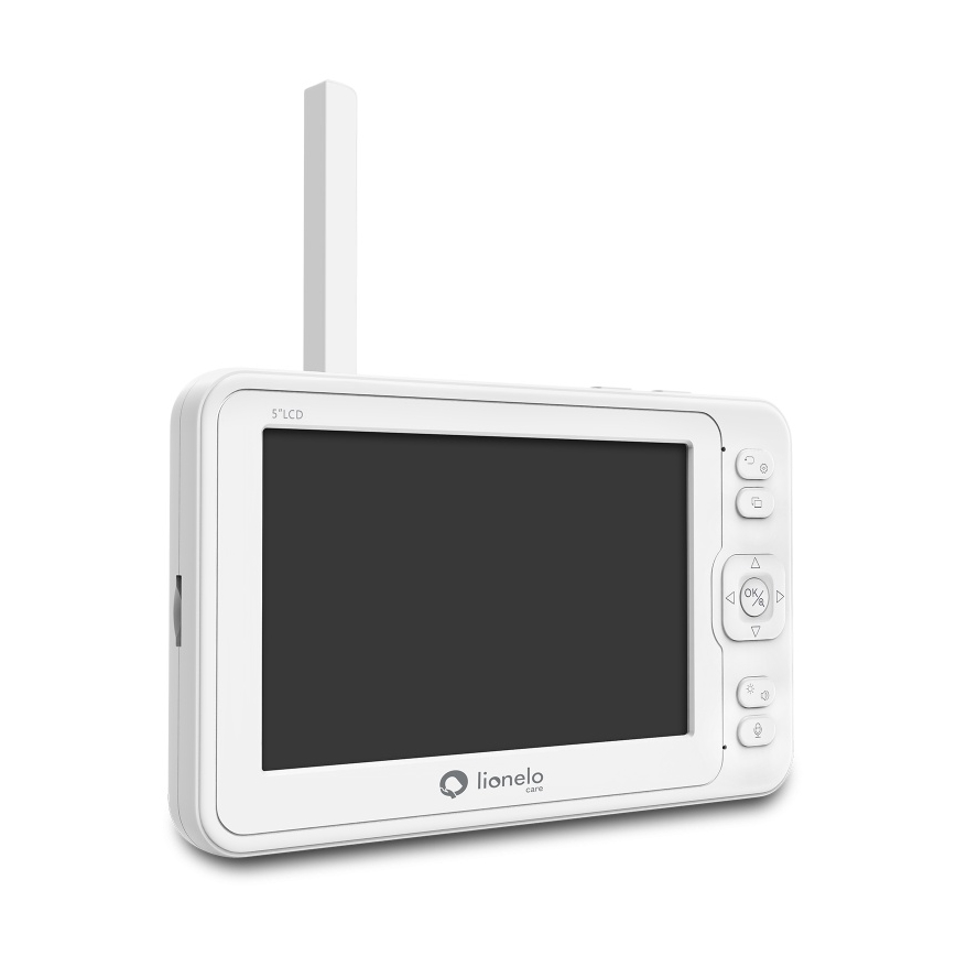 Lionelo - Babymonitor med skærm BABYLINE 8.3 5V 3600 mAh