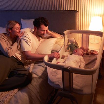 Lionelo - Babyseng 2-i-1 LUNA grå