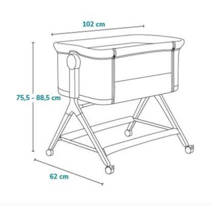 Lionelo - Babyseng 3-i-1 LEONIE PLUS beige