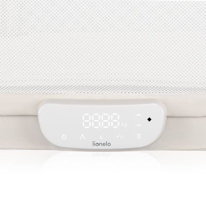 Lionelo - Babyseng med vægt CORAL Hvid