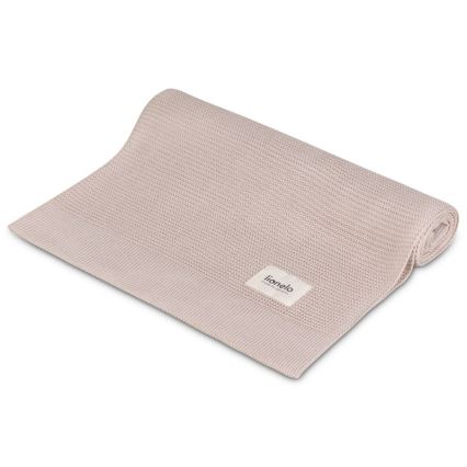 Lionelo - Babytæppe BAMBOO BLANKET 75x100 cm beige sand