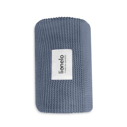 Lionelo - Bambus tæppe BAMBOO BLANKET 75x100 cm Blå