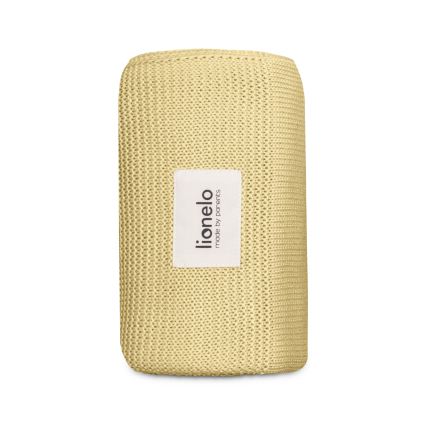 Lionelo - Bambus tæppe BAMBOO BLANKET 75x100 cm Gul citron