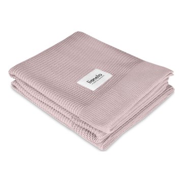 Lionelo - Bambus Tæppe BAMBOO BLANKET 75x100 cm Lyserød