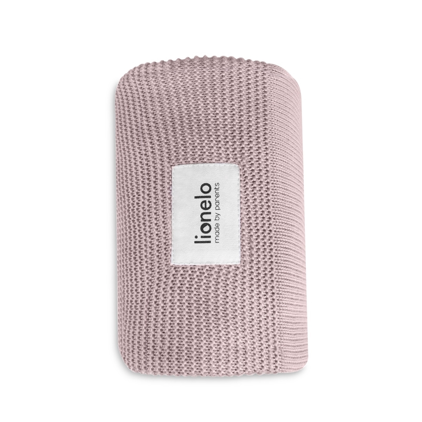 Lionelo - Bambus Tæppe BAMBOO BLANKET 75x100 cm Lyserød