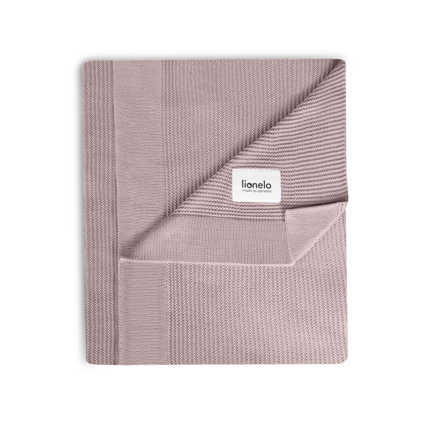 Lionelo - Bambus Tæppe BAMBOO BLANKET 75x100 cm Lyserød