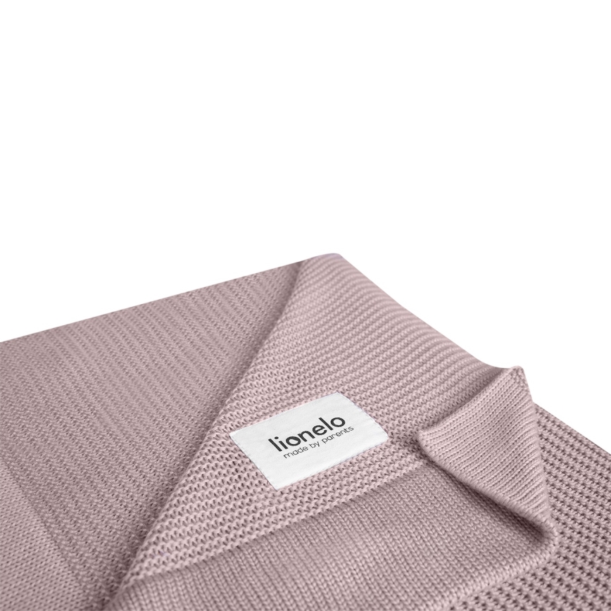 Lionelo - Bambus Tæppe BAMBOO BLANKET 75x100 cm Lyserød