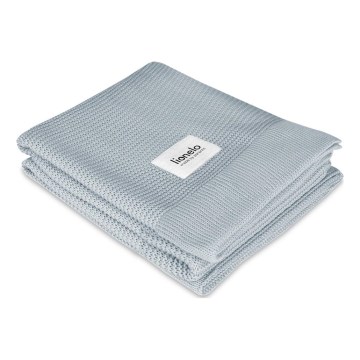 Lionelo - Bambustæppe BAMBOO BLANKET 75x100 cm Grå