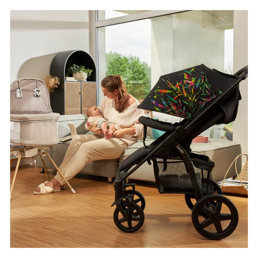 Lionelo - Barnevogn ANNET PLUS sort