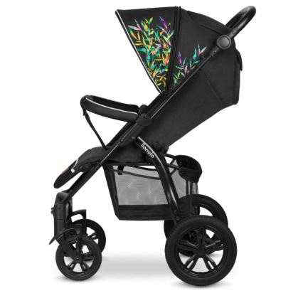 Lionelo - Barnevogn ANNET TOUR sort/grøn