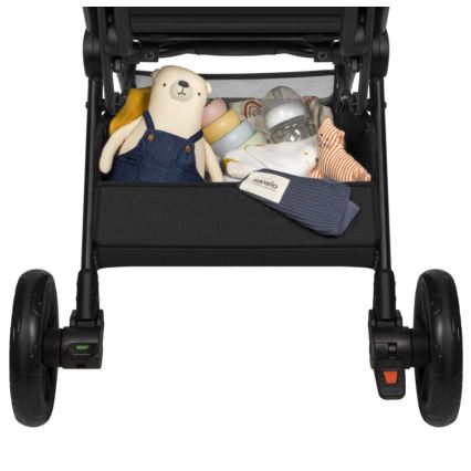 Lionelo - Barnevogn CLOE sort/grå