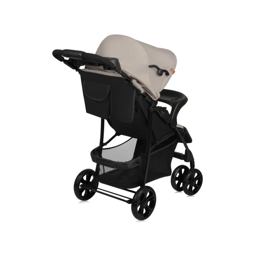 Lionelo - Barnevogn EMMA PLUS beige/sort