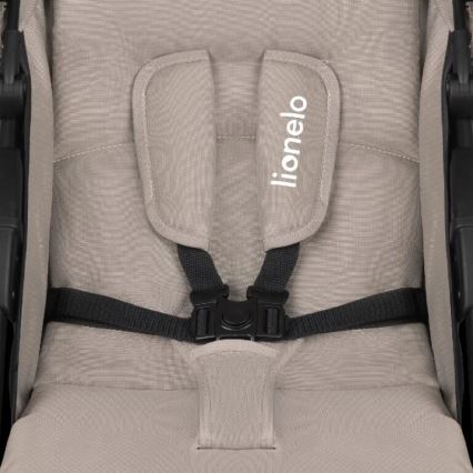 Lionelo - Barnevogn EMMA PLUS beige/sort