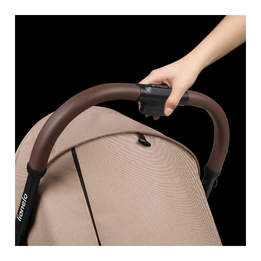 Lionelo - Barnevogn INGRID beige/sort