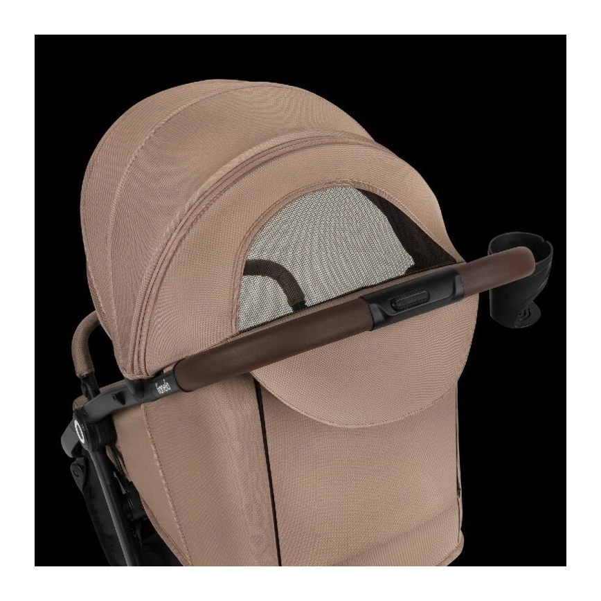 Lionelo - Barnevogn INGRID beige/sort