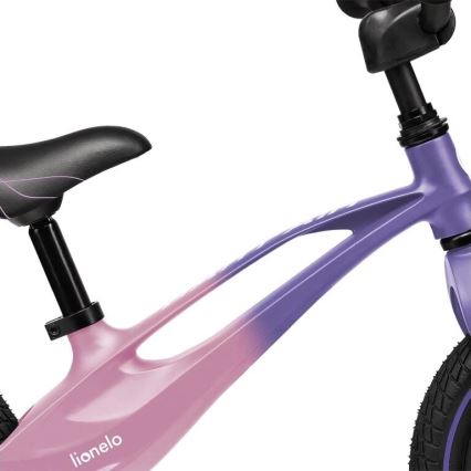 Lionelo - BART AIR løbecykel, lilla/rosa