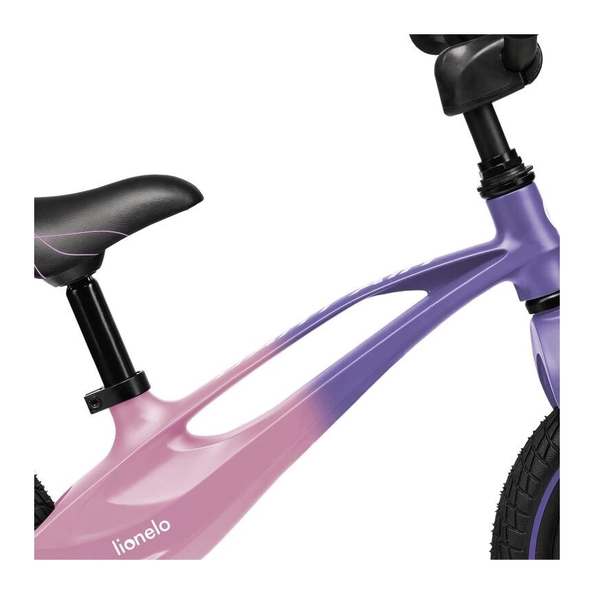 Lionelo - BART AIR løbecykel, lilla/rosa