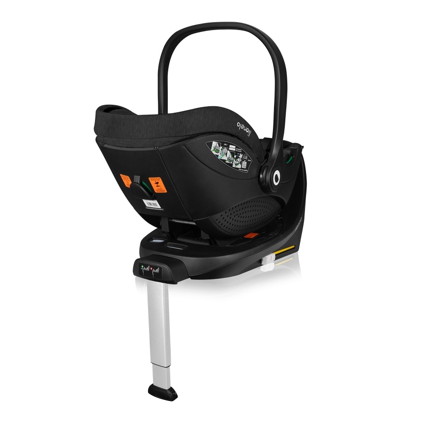 Lionelo - Base til autostole MOXIE SET i-Size Base Black